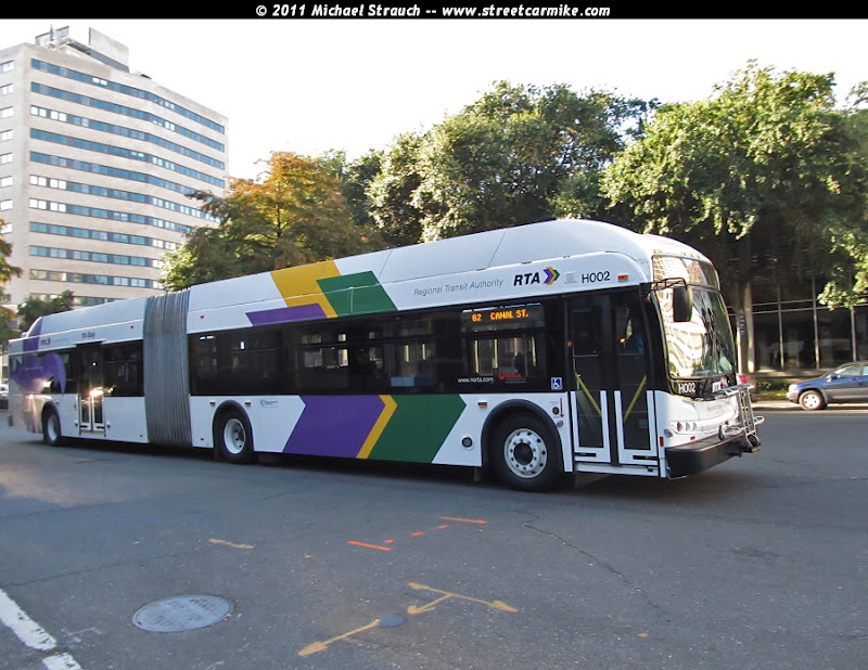 Eddie's Rail Fan Page New Orleans Regional Transit Authority