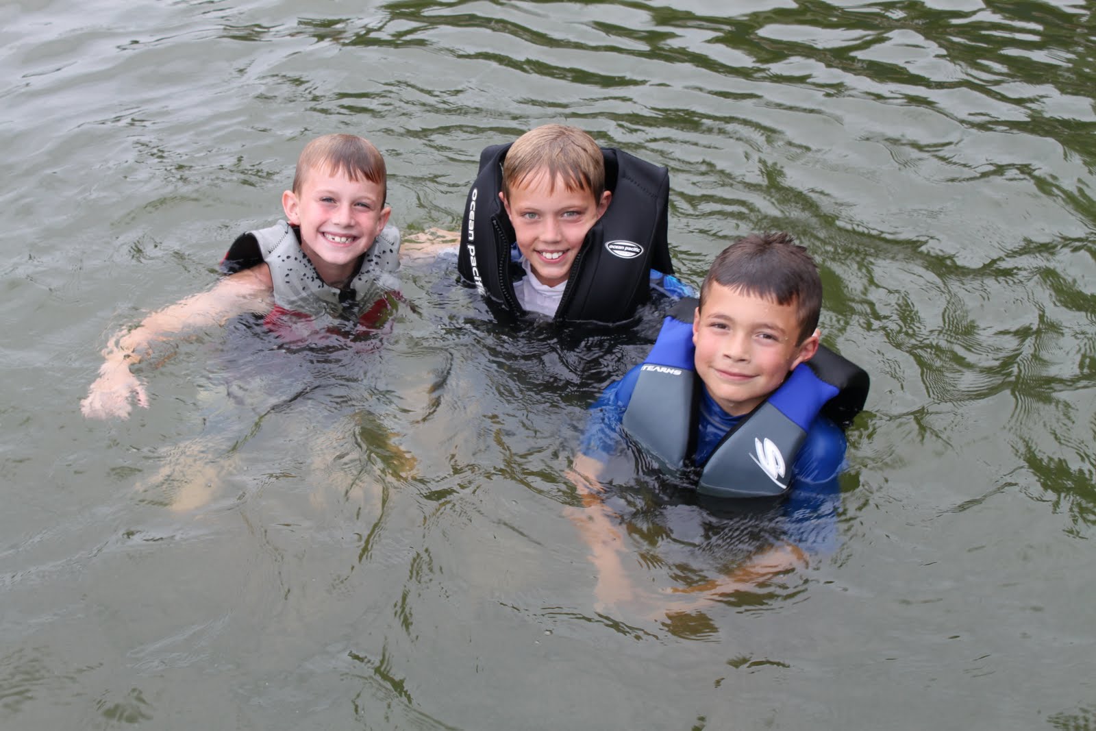 Our family's version of James 127 Fun at the lake...