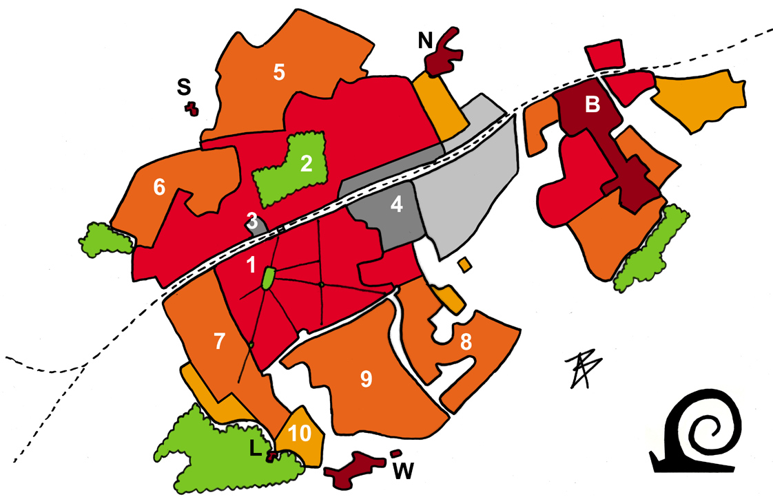 Snail in the City Letchworth Garden City, realising an organisational