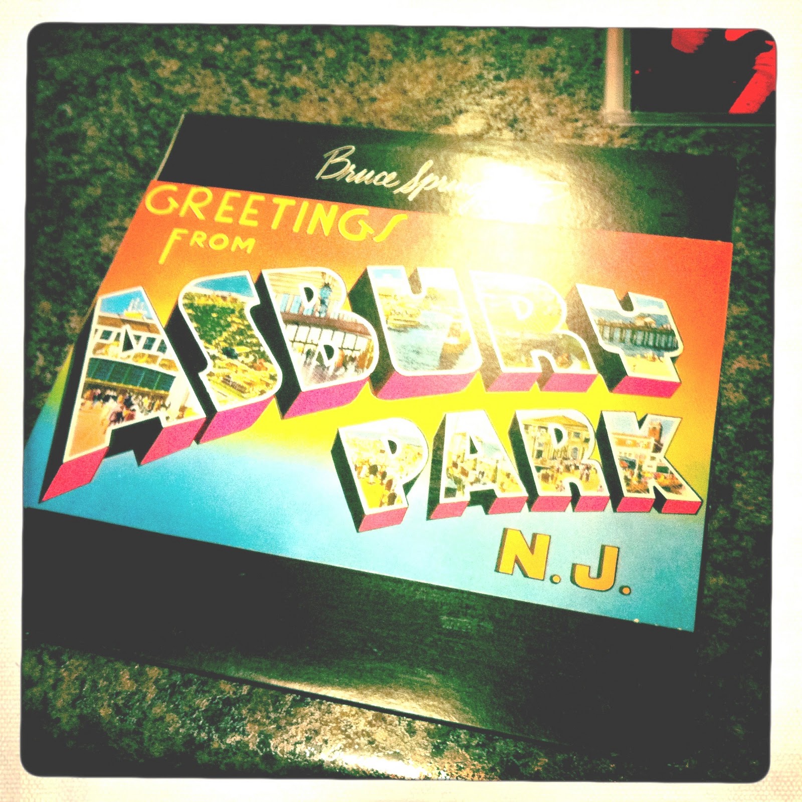 The Kids On the turntable...Greetings from Asbury Park