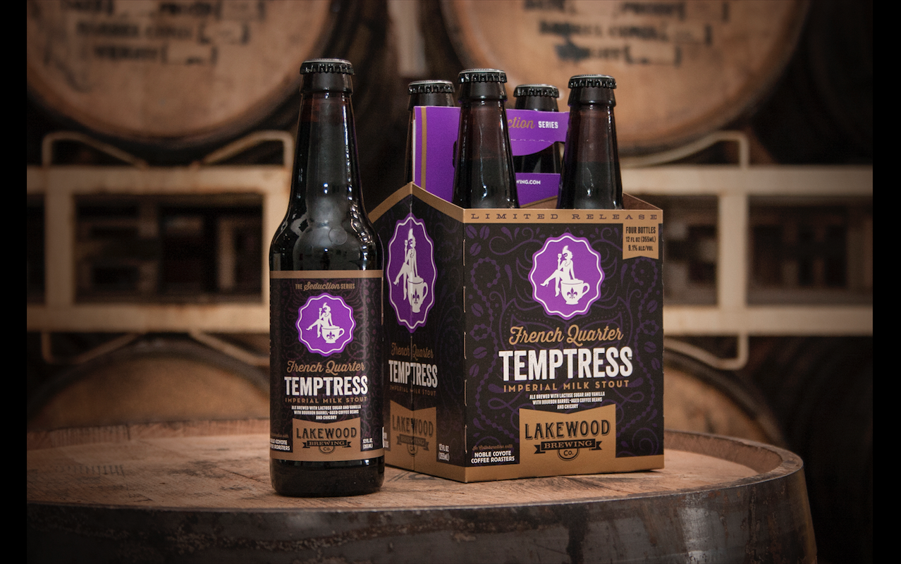 Lakewood French Quarter Temptress now out in fourpacks Beer in Big D