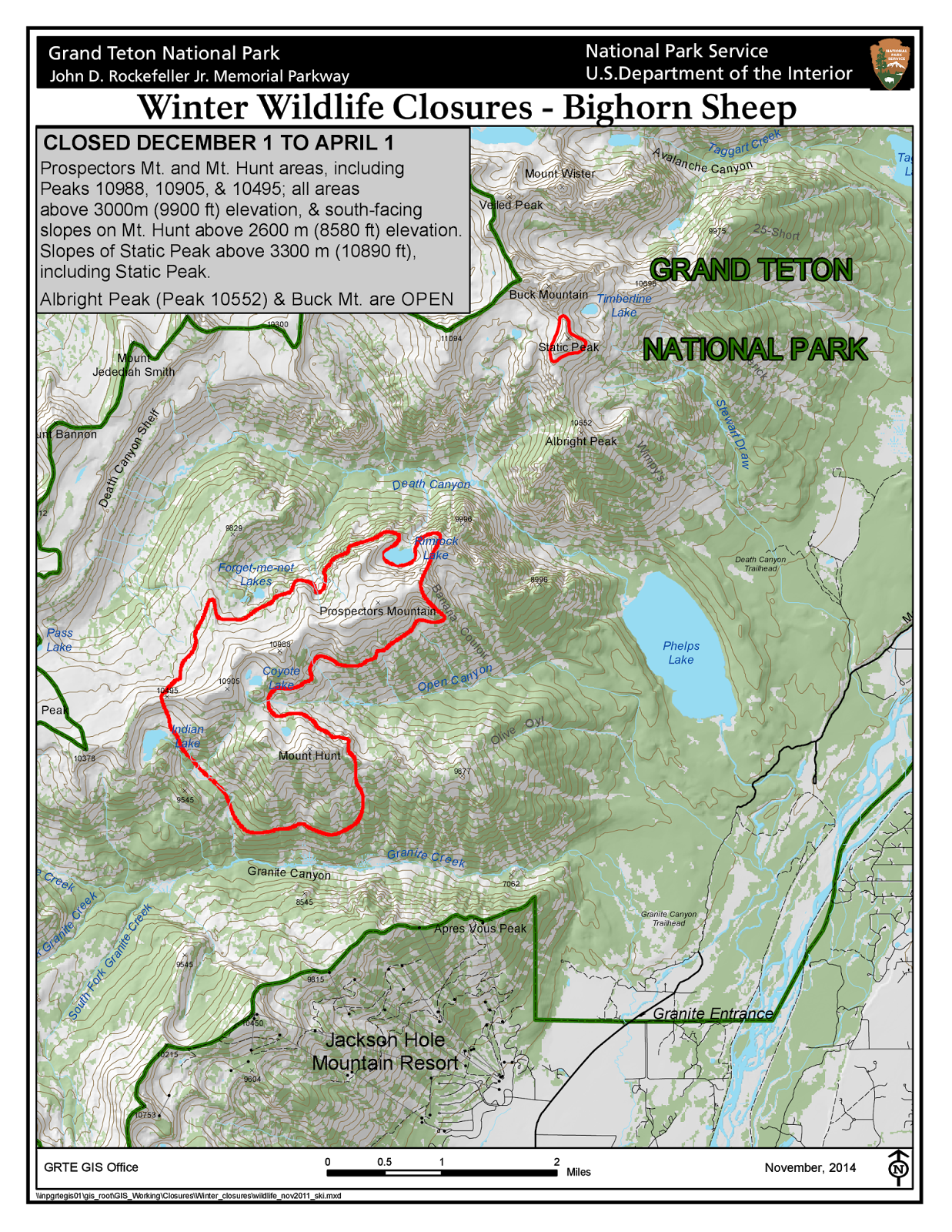 Grand Teton National Park Climbing & Backcountry Information
